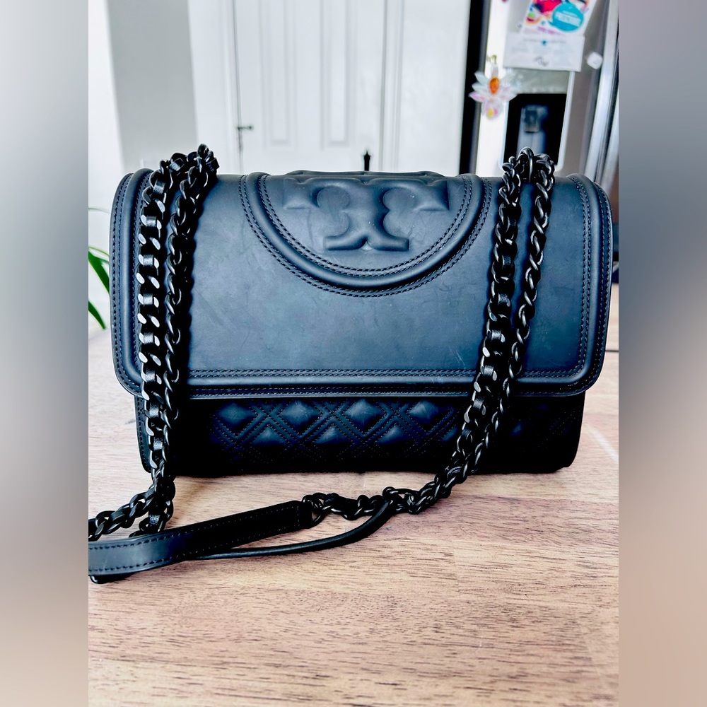 Tory Burch Fleming Matte Convertible Shoulder Bag